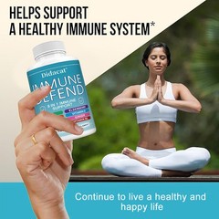 8 In 1 Immune Defense Support Immunity Vitamins Supplement 30-120 Capsules