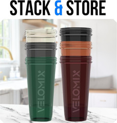 -6 PACK- 28 Oz Protein Shaker Bottle for Protein Mixes – 6X Wire Whisk