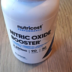 Nutricost Performance Nitric Oxide Booster 2250mg 90 Capsules 30 Servings