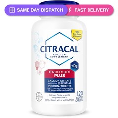 Citracal Maximum Plus Calcium Supplement – Calcium Citrate with Vitamin D3,…