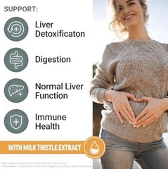 Force Factor Liver Detox + Cleanse Soft Chews Citrus Punch 60 ct Milk Thistle