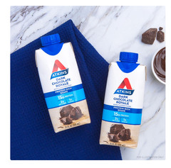 Atkins Dark Chocolate Royale Protein Shake, High Protein, Low Carb 8 Ct