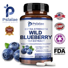 Wild Blueberry Strength 10:1 Extract Capsules – Antioxidant,Vision Health
