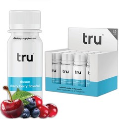 Sleep Supplement Cherry Berry Flavor with Melatonin, GABA, Magnesium – 12 Pack