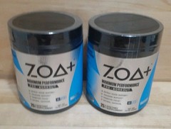 2CT: ZOA+ Zero Sugar PRE-WORKOUT Powder WILD BERRY NSF-CERTIFIED SPORT 13oz