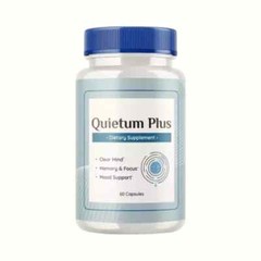 Quietum Plus, Quietum Tinnitus Relief & Reduced Ear Ringing – 60 Capsules