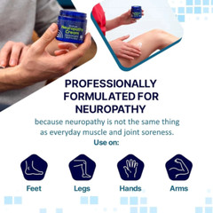 Basic Vigor Migrastil Neuropathy Relief Moisturizer Strength suitable for Feet L