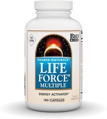 Source Naturals Life Force Multiple Energy Activator – 180 Capsules