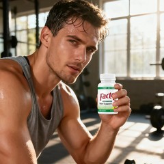 1-5pack Med Free Living Factor 5 Natural Joint & Muscle Support Complex 120 Cap1