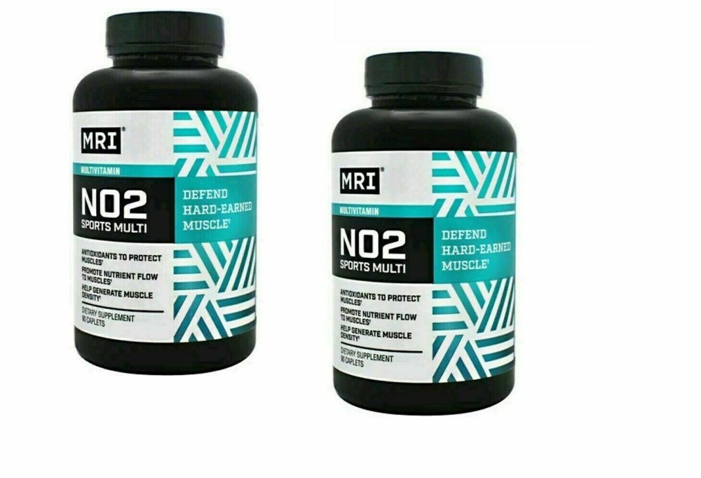 MRI NO2 SPORTS MULTI – 90 Caplets – Multivitamin MUSCLE VITAMINS – SALE *2 PACK*