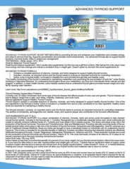 Thyroid Support Metabolism with Iodine & Cholesterol Control Heart Supplement