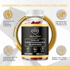 AlphaBites Gummies For Men – AlphaBites ED Gummies Male BIGD – 30 Gummies