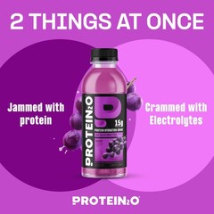 Protein2o 2in1 Clear Whey Protein & Electrolyte Beverage, 15g Protein, Gluten…