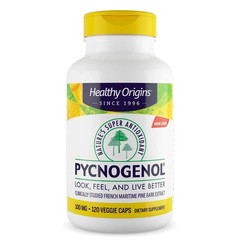 1-3 pack Healthy Origins Pycnogenol 100 mg | 120 Veggie Capsules- NEW
