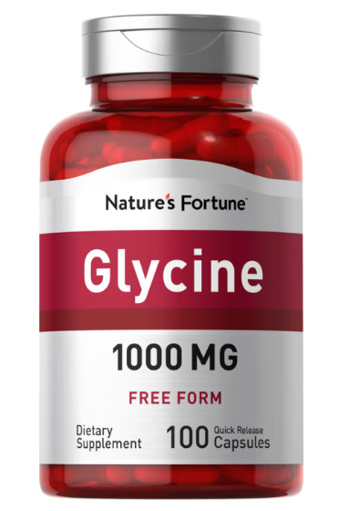 Glycine 1000 mg, 100 Quick Release Capsules
