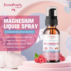 Magnesium Liquid Spray 400mg Magnesium Support Muscle Bone & Nerve Health