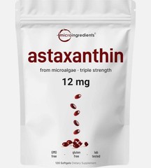 1/2/3 PACKS Astaxanthin 120 Softgels 12mg – Supports Eye Health and Joint Health