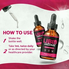 Libid Intense Drops for Men – Liquid Support for Male Health – 2 Pack