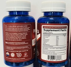 Premium Maca Root Extract Capsules – 60 ct – Lot of 6 Bottles – Exp 06/2027