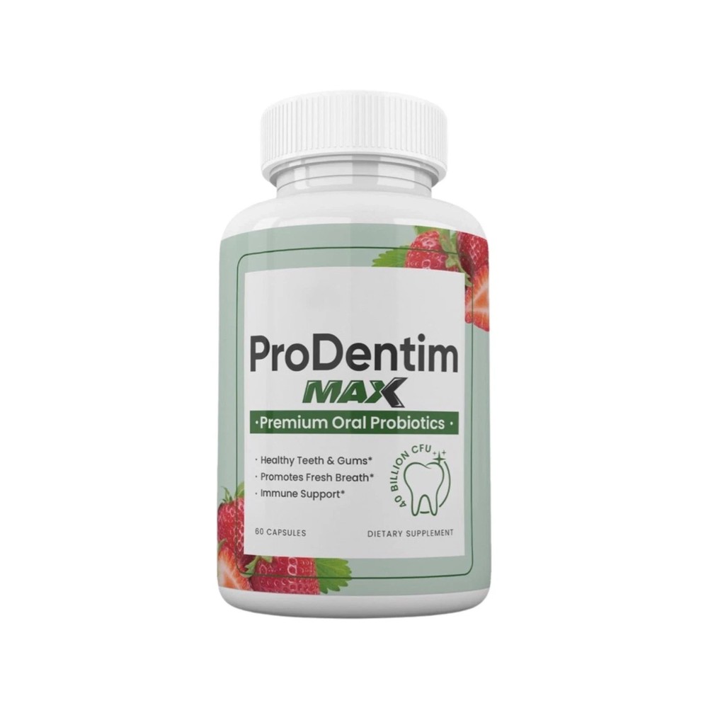 1-Pack ProDentim MAX Capsules, Prodentim Supplement for Teeth & Gums-Free Ship