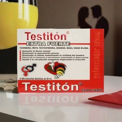 Testiton For Man – Herbal Energy & Vitality Supplement, 20 Ampoules 15ml, 2-Pack