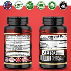 Butea Superba Pills Red Kwao Krua 1000mg DAILY Mens Health ORGANIC 120 CAPS