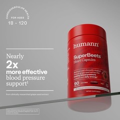 Superbeets Beet Root Capsules Quick Release 1000Mg, Helps Support Nitric Oxide P