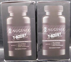 2 Pk Nugenix T Boost Testosterone Booster 42 Caps Ea Exp: 8/26 New & Sealed