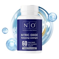 N1O1 Nitric Oxide Lozenges – 60 Count Supplement For Heart Health, Circulation