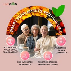 LIVEGOOD Bio-Active Complete Multivitamin for Women with Iron, Daily Women’s …
