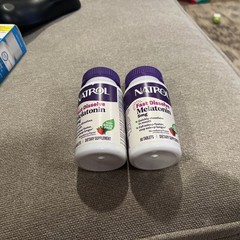 Two 90 Natrol Melatonin 5 Mg Fast Dissolve 180 Tabs Total Strawberry 06/2027 C7