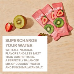 Cure Hydration | Plant-Based Electrolyte Drink Mix | 8 Servings (Pack of 1)