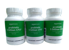 3 Probiotic 5 Billion CFU No Artificial Colors Gluten-Free 60 Veg Exp 9/25