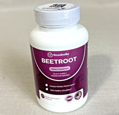 Rosabella Beetroot Dietary Supplement – 1300mg – 30 Day Supply – Exp 01/2028
