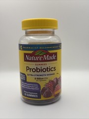 Nature Made Digestive Probiotics Extra Strength Gummies 42 Ct Exp 5/27