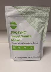 Nutrisystem Prosync Sweet Vanilla Shake Mix 14 Servings Best By 04/07 /2027