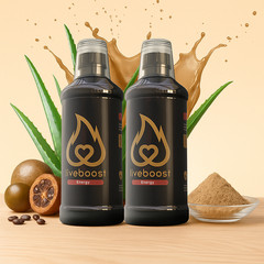 LIVEBOOST 480ml – 2 – PACK – Female & Male Supplement, Natural Ingredients