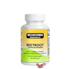Organic Beetroot Capsules – 1300mg Per Serving