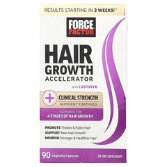 Hair Growth Accelerator, 90 Vegetable Capsules