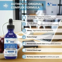 BioSource Labs Complex Diet Drops Full Strength Natural Weight Management Drops