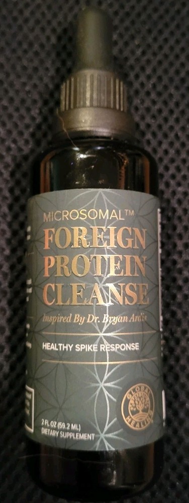 Global Healing Center – Foreign Protein Cleanse (Spike Protein Detox) 2 Fl Oz