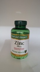 NATURES BOUNTY ZINC ~ Supports Immune Health 50mg., 400 ct Tablets ~ Exp 11/2028