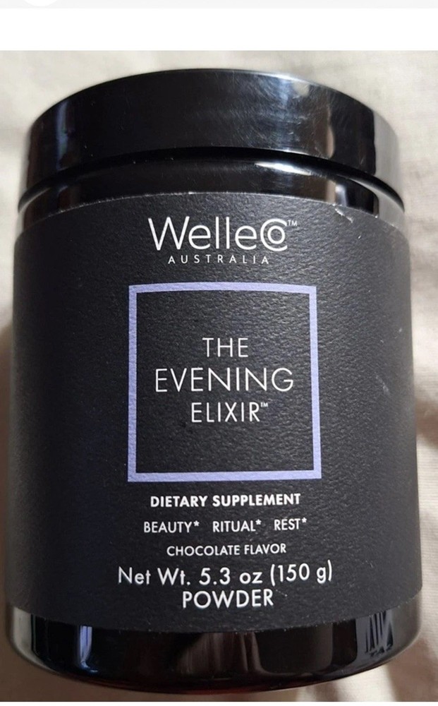 WelleCo Australia The Evening Elixir Chocolate 150g 5.3oz NEW Expires 04/27