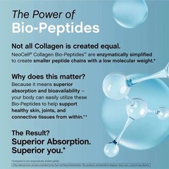 NeoCell 20oz Collagen Bio-Peptides Powder Grassfed 18 Amino Acids