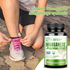 120pcs Manganese + Proprietary Blend-Vitamin-Bone & Joint Health,Energy Support