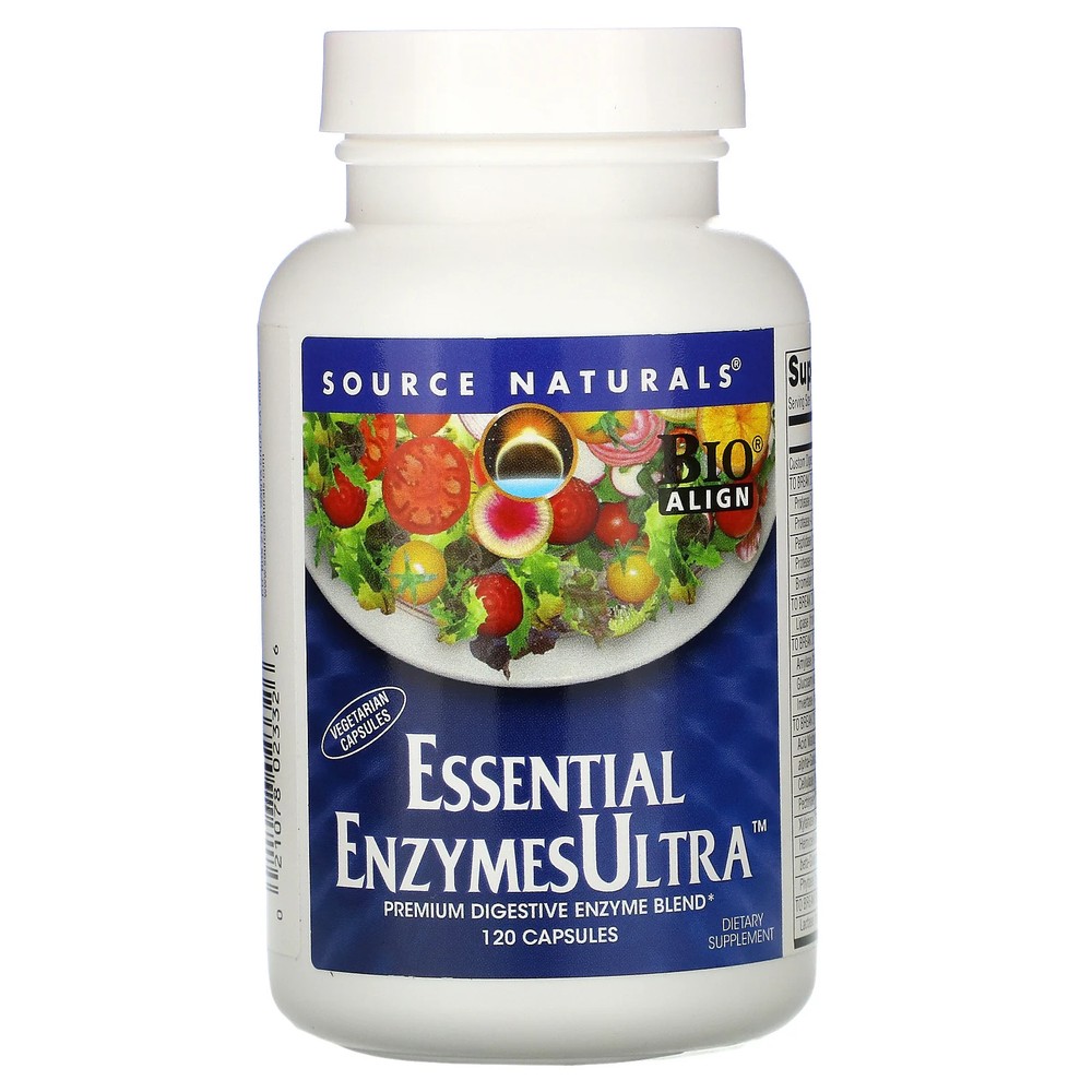 2 X Source Naturals, Essential EnzymesUltra�, 120 Capsules