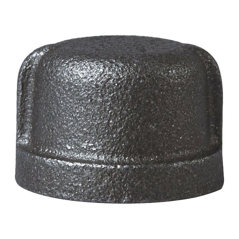 ProSource 521-404HN Series 18-3/4B Pipe Cap, 3/4 in, FIP, Malleable Iron, 40 Sch
