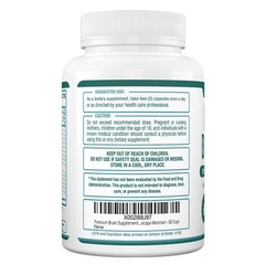 Purely Optimal Brain Supplement for Memory and Focus – Nootropic Support with…