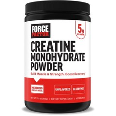 Force Factor Creatine Monohydrate Powder, 5g 10.6 Ounce (Pack of 1),
