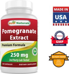 Best Naturals Pomegranate 250 mg 120 Capsules